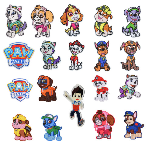 Junle Paw Paw Team popular embroidered patch patch embroidered patch patch embroidered trademark badge armband chest patch patch