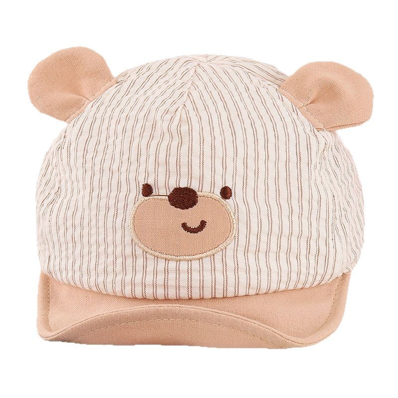 Sombreros para bebés primavera y otoño delgados sombreros de sombreros de superpantalón lindo gorra de embarazo para bebés de verano de edad pequeña gorra de béisbol