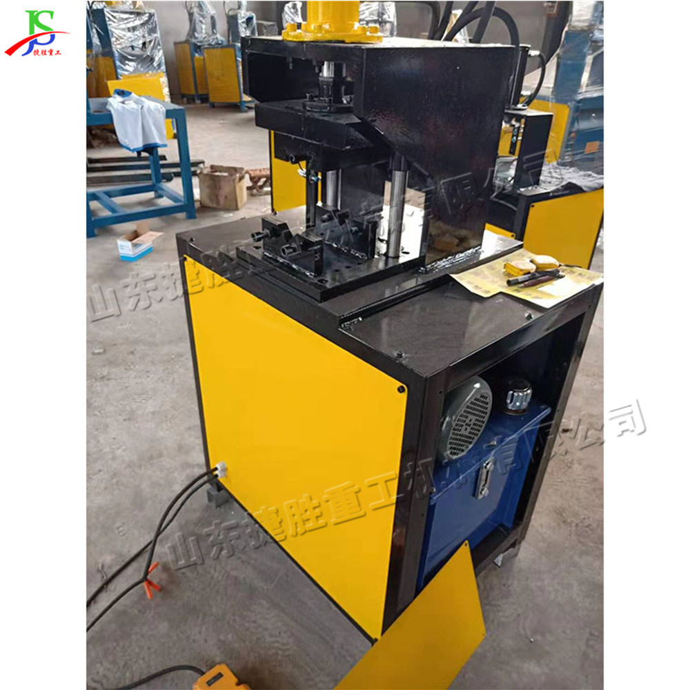 máquina de perforación hidráulica de alta velocidad para tubo de acero galvanizado máquina de corte de ángulo para marco de puerta de acero inoxidable