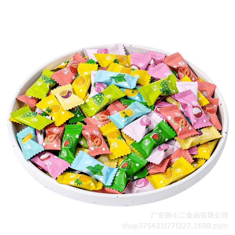 Sugar-Free Vitamin C Mint Candy with Mixed Fruit Flavors, Fresh Breath Candy, Office Reception Candy, Various Flavors