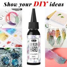 EELHOE UV��֬�zˮ �մ�ճ�τ�����������⾀�ֹ�DIY�̻��zˮ