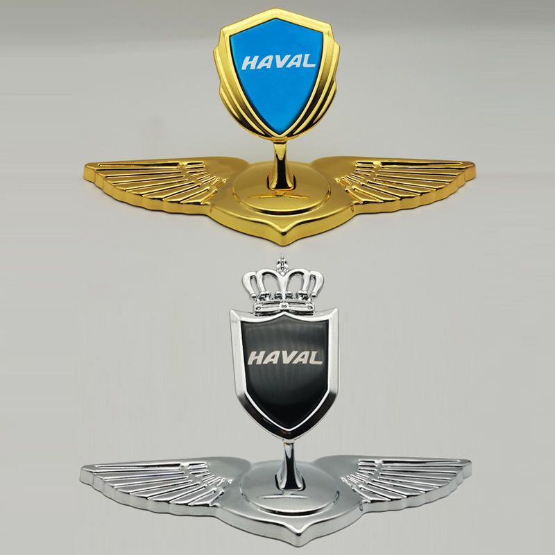 Haval H6S M6 Red Rabbit Big Dog Emblem Decoration Accessories Complete Set Engine Hood Modification Exterior Modification Metal Wings