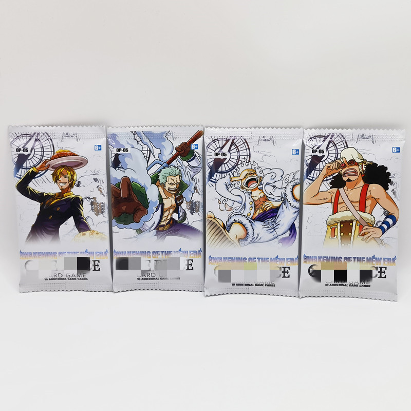 Random 4 packs of one piece cards (bag)