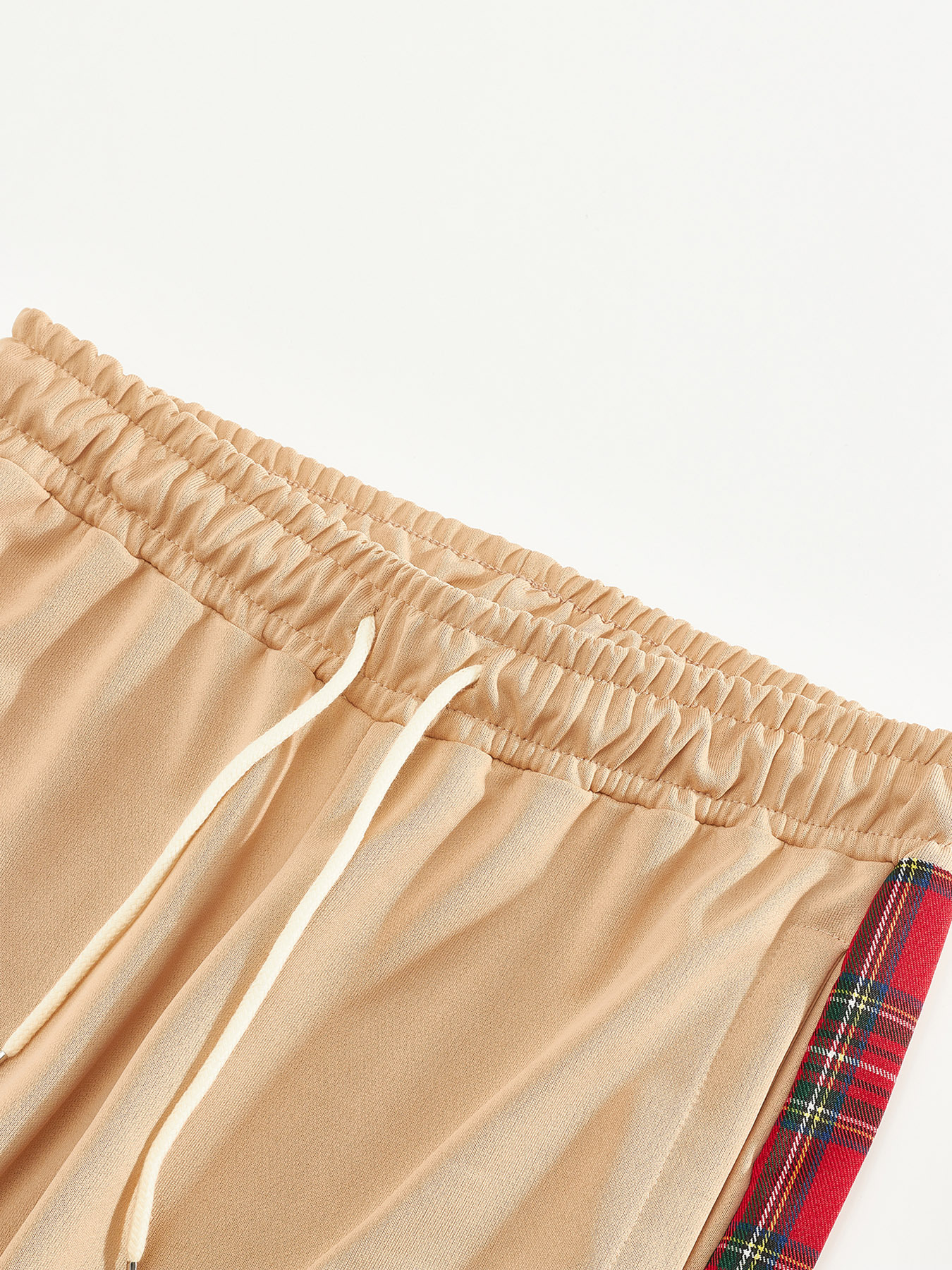 Herren Sweatpants Gerade Freizeithose Mit Schnallengürtel_voghion.com