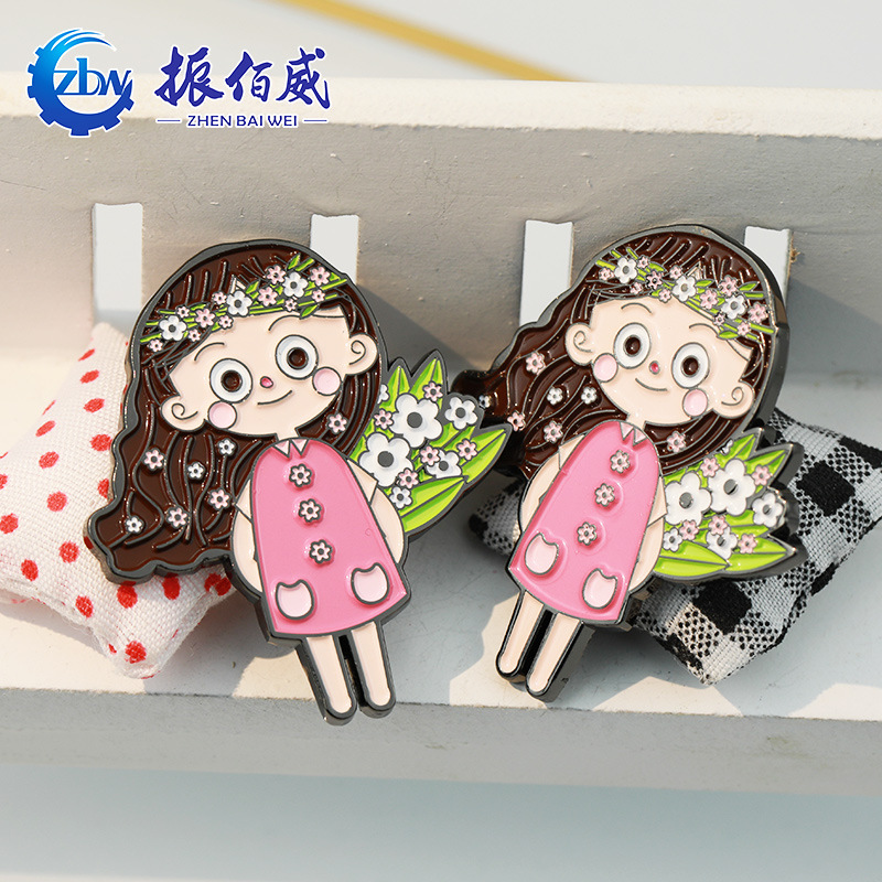 Cartoon emblem customized anime character baking chest emblem…