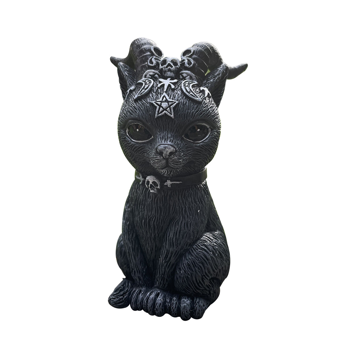 New Creative Halloween Magic Cat Resin Craft Ornament Halloween Gift Decorations display picture 7
