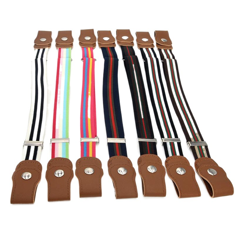 Cinturón elástico para niños a presión para bebés y niñas cinturón pequeño al por mayor