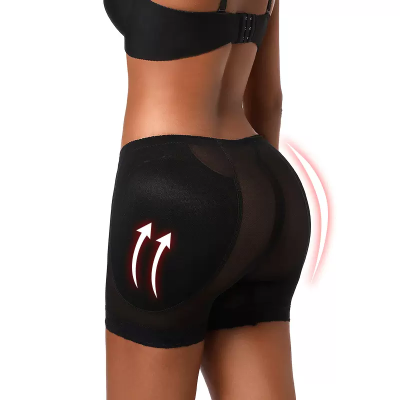 女士塑身提臀裤强效束身假屁股翘臀内裤丰臀丰胯神器薄款网纱批发