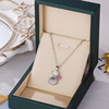 Necklace stainless steel, fashionable accessory, chain for key bag , suitable for import, simple and elegant design