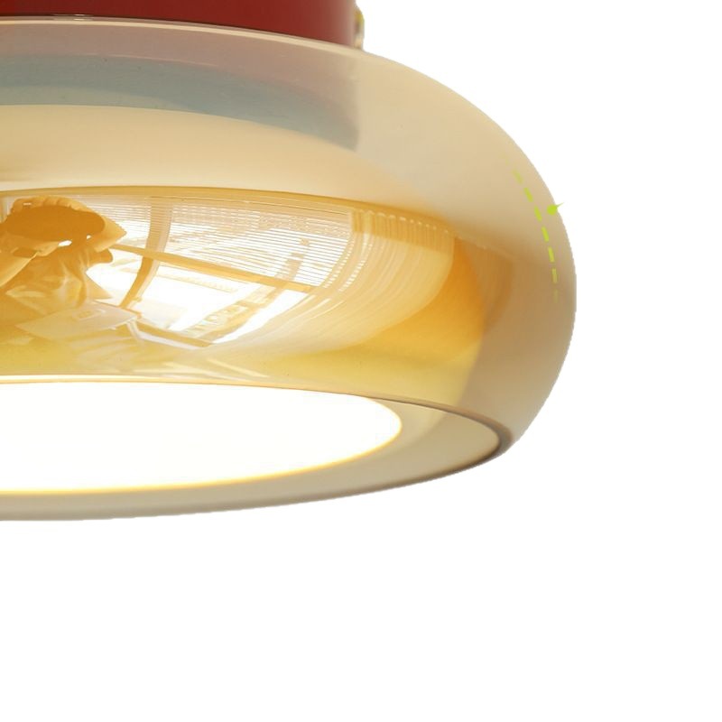 Luz del pasillo del ovni nórdico, luz del techo del balcón del viento de la crema