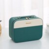 Two-color handheld cartoon cosmetic bag for traveling, small set, internet celebrity