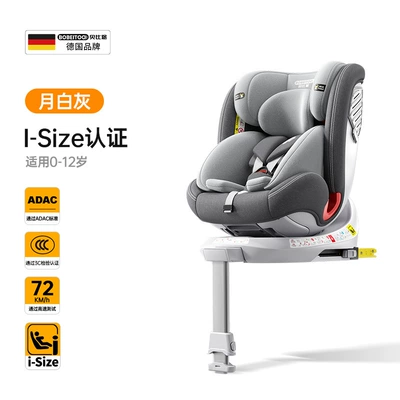 12 Portable, Car child safety seat - starlight-gray