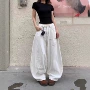 显瘦美式高腰夏季牛仔裤