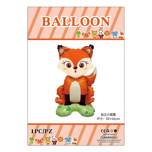 Standing Little Fox 【Back card single installation】
