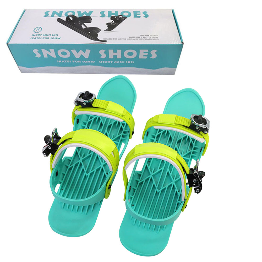 2021 new mini ski shoes Mini Ski Skates sled and snow supplies ski boots and snowboards