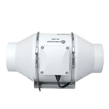 TD100E斜流管道增压风机8寸换气扇抽风机TD150大功率80W管道风机