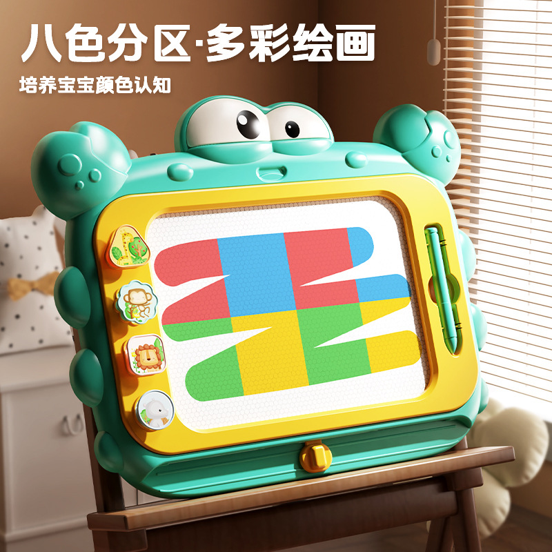 Tablero de dibujo para niños Tablero de escritura magnético para niños de un año para bebés 2 Graffiti 3 Juguetes de dibujo magnético Tablero de escritura grande