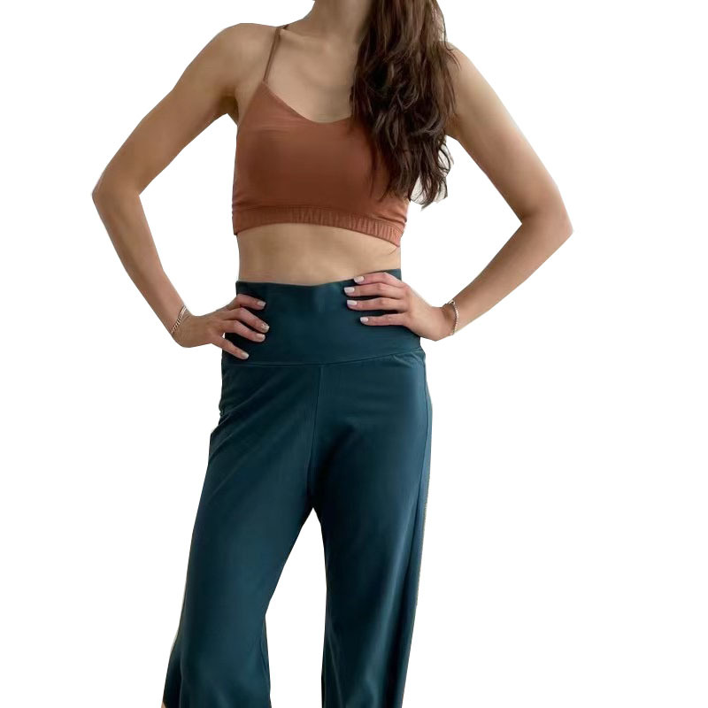 2021 nuevo estilo coreano yoga chaleco deportivo belleza espalda minimalista entrenamiento de fitness Sling alto elástico de secado rápido top de entrenamiento