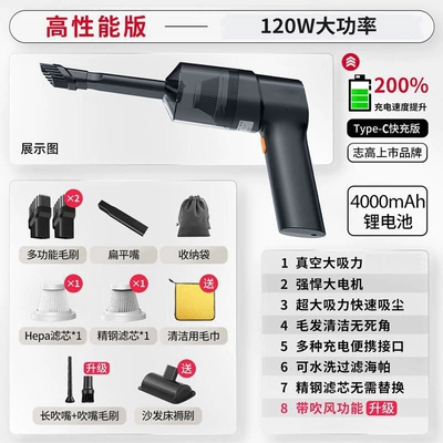 and Home, Mini Rechargeable, Tozsoranlar - max-high-performance-stainless-steel-filter-element-blowing-brush