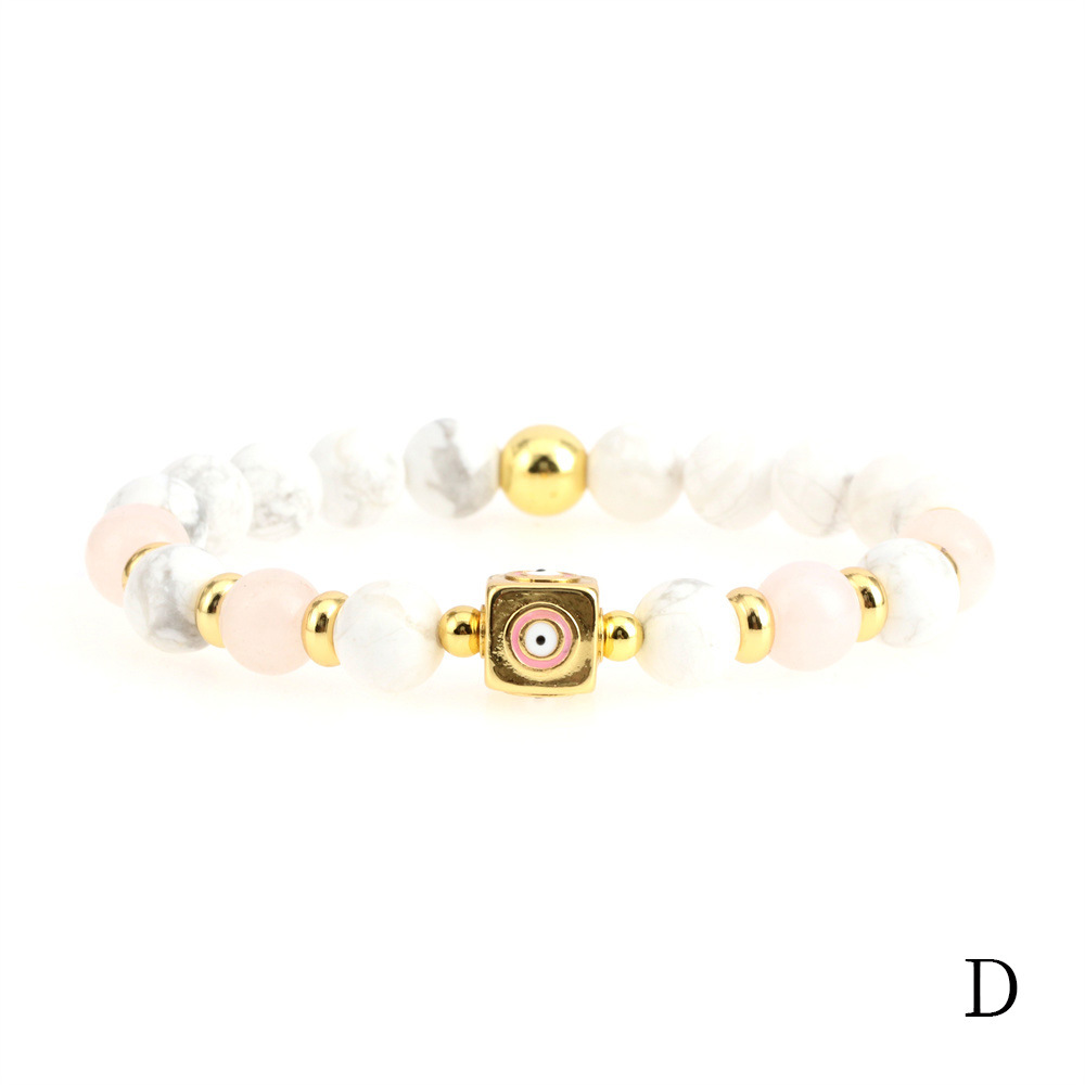 Fashion Eye Copper Enamel Bracelets 1 Piece