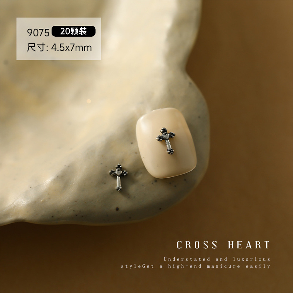 싱글 크로우 하트 주얼리 (Ali-9075)