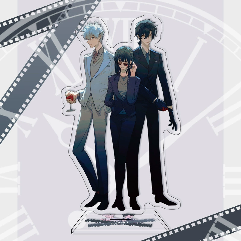 [埘 立 玳䧉 玳䧉 【高] Height 16cm thick 4mm anime acrylic large setting license plate distribution D system