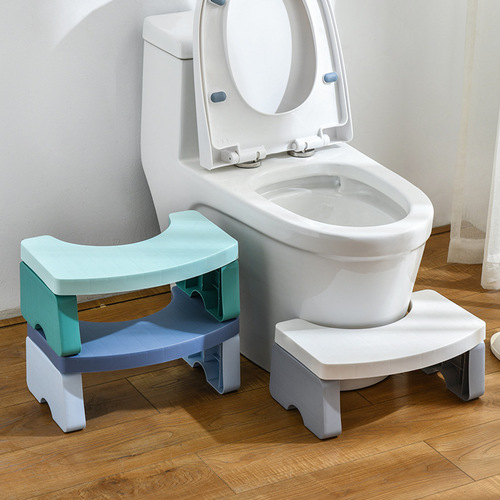 Household toilet stool, squatting stool, bathroom stool, adult foot stool, thickened toilet stool, foot stool, plastic squatting stool