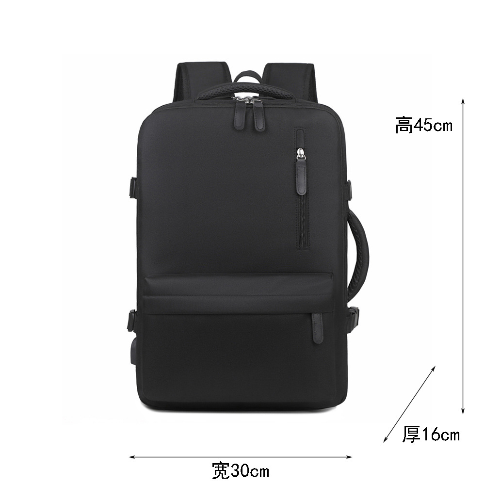 Mochila de viaje para hombres mochila expandible 2024 nuevo viaje de negocios mochila de computadora de gran capacidad para mujeres