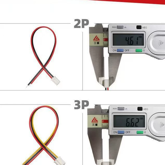 HY2.0mm带扣端子连接线2-8p Single and double-ended electronic cable 100mm-300mm length jumper Gigabit