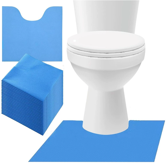 Okuny Source, прямые продажи с фабрики, впитывающий нескользящий одноразовый коврик для унитаза, U-образный впитывающий коврик для ванной комнаты E