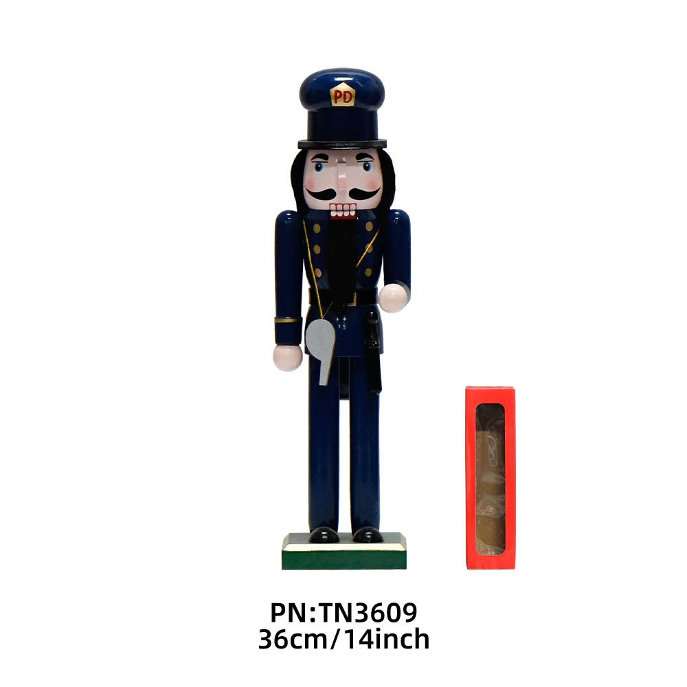36cm ruso Cascanueces soldado profesional muñeca de madera dibujos animados decoración del hogar ratón rey