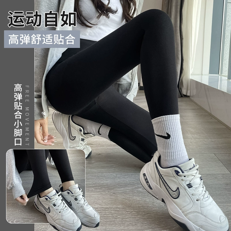 Высок-waist тепловые лосины, эластичные, дышащие, идеальны для йоги, доступны варианты плюс-сайз