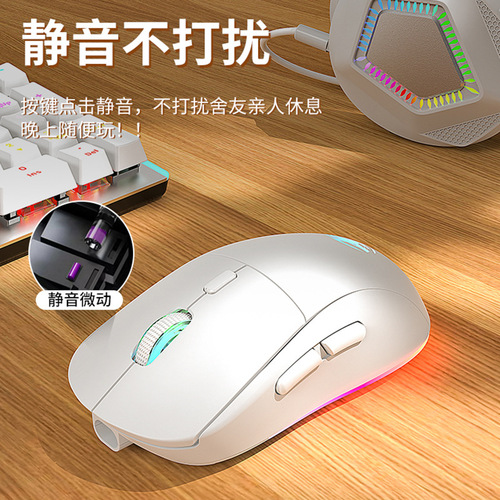 The Pioneer G301 Wireless Bluetooth Dual-Mode Gaming Mouse with Rechargeable Battery, Silent Office Gaming Dedicated