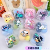 Новый Kuromi Cinnamon Dog Beauty Egg для влажного и сухого использования без пудры для макияжа, яйцо, пуховка для пудры, шарик, в штучной упаковке, косметический инструмент