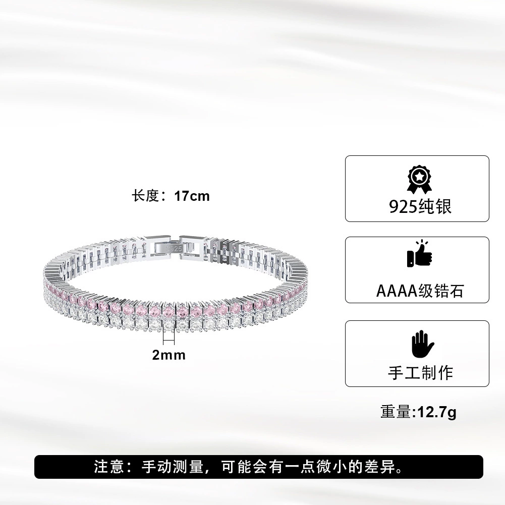 Модный браслет для любимого, инкрустированный diamond, европейский стиль