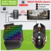 MIX Lite mobile game key mouse set [MIX Lite throne+G7 keyboard+G2 mouse+bracket]