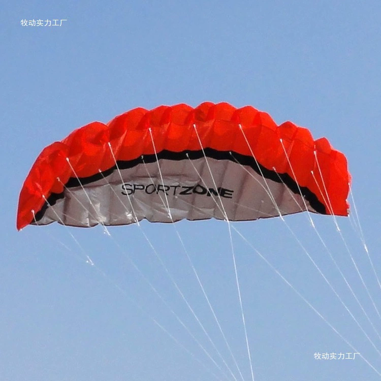 Многостропный кайт для трюков, 2.5m линий, «радужный зонт», силовой кайт, «шелковый цветок»