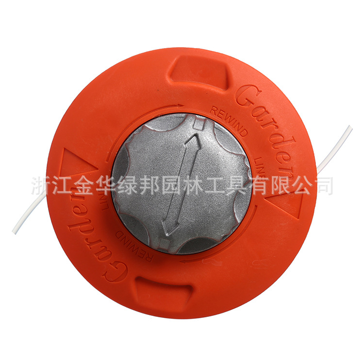 割灌机打草头新款尼龙锄草头割草机欧码铝头打草头