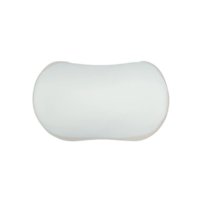 Headrest: Cute Memory Foam Soft - memory-cotton-milk-tea-white-headrest