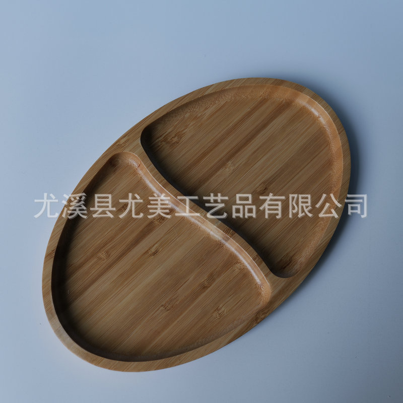 Bandeja de hotel de bambú hogar plato de aperitivos Placa de barbacoa plato de ensalada vajilla japonesa bandeja de té plato de fruta