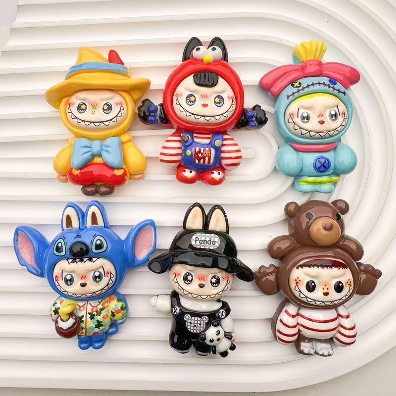 漫画特大カード人形 diy 樹脂アクセサリー手作り冷蔵庫マグネット素材キーホルダーペンダントアクセサリーパッチバッチ|undefined