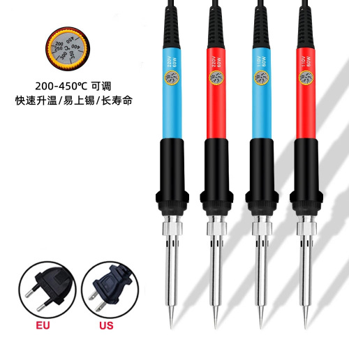 Factory wholesale hot selling internal heating adjustable temperature soldering iron 60W soldering pen welding repair tool soldering pen