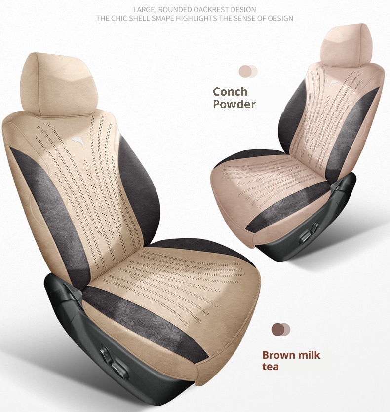 New Dolphin Smart Driving Edition Rams Saddle Car Seat Cushion Overseas Right-Hand Drive Seat Cover Cross-Border Full-Coverage Car Seat Cushion