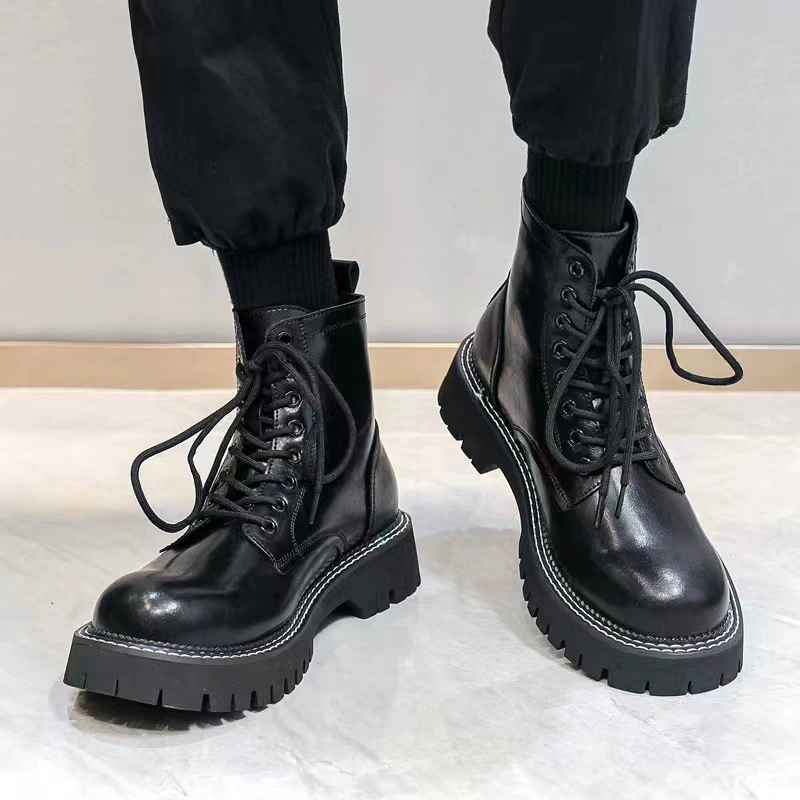 Мужские ботинки на платформе 2022 года