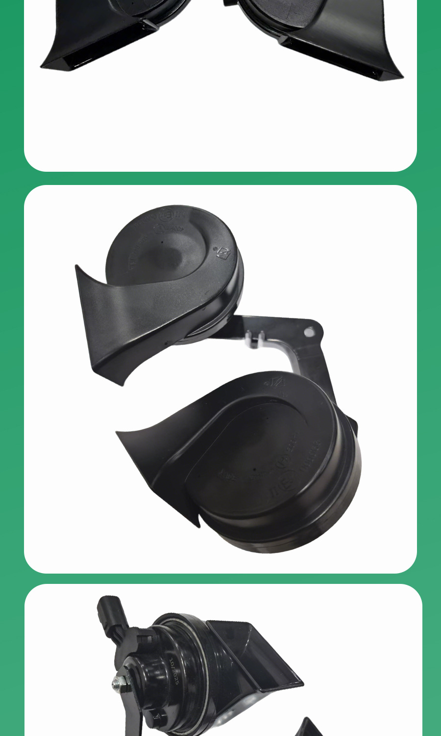Suitable for Tesla Model 3 Y S X car snail horn, super loud whistle, special non-destructive modification, waterproof