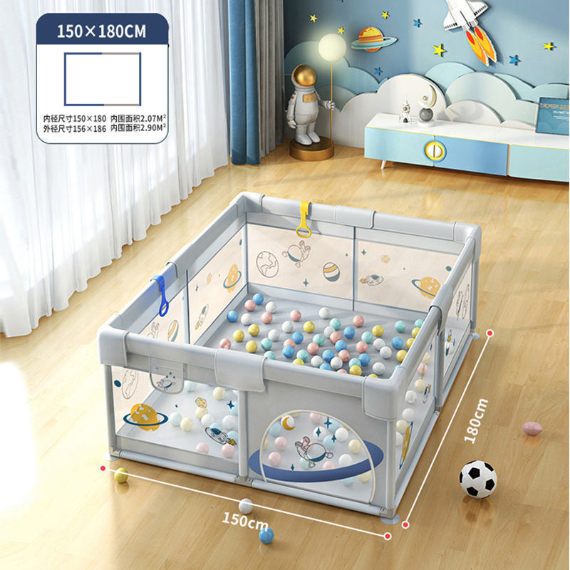 Barra de protección para bebés, valla de juegos para niños, hogar interior, valla de seguridad para bebés, alfombra de escalada, valla de piso para niños pequeños