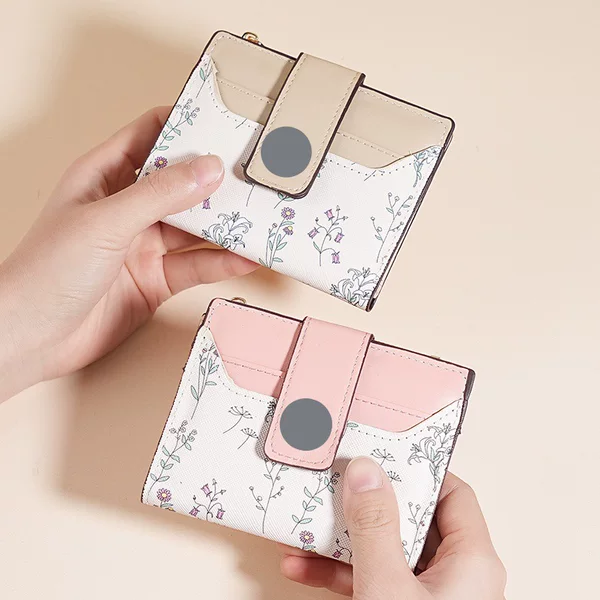 Cross-Border Hot-Selling Simple Short Wallet Ins Female Niche Coin Purse Card Holder Small Fresh Wallet Female Model High-End