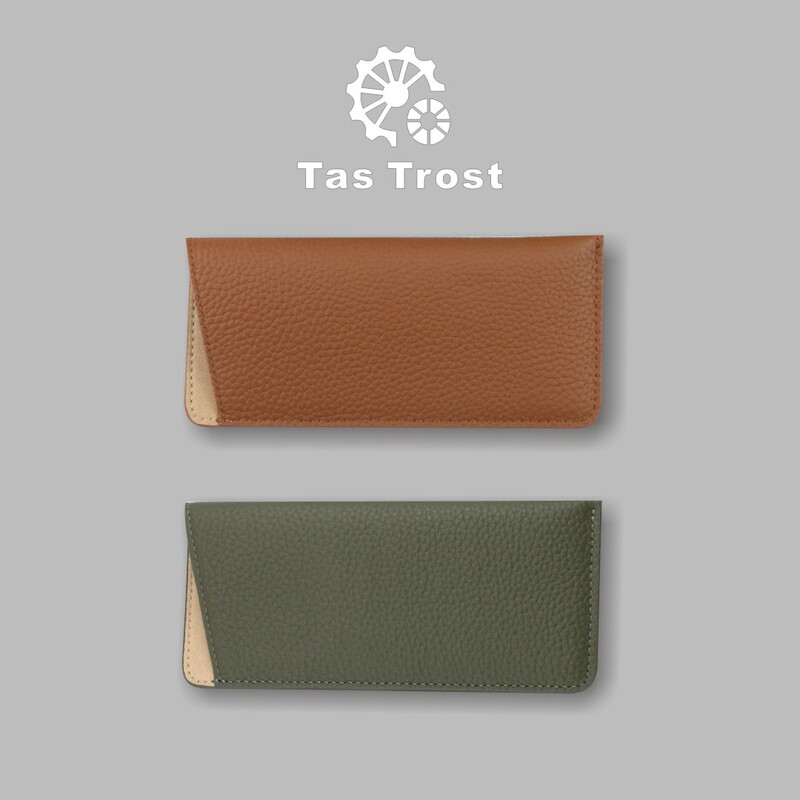 Ins Genuine Leather Glasses Case Artistic Proximity Sight Protective Cover Simple Glasses Bag Sunglasses Portable Storage Bag Cover for Men and Women