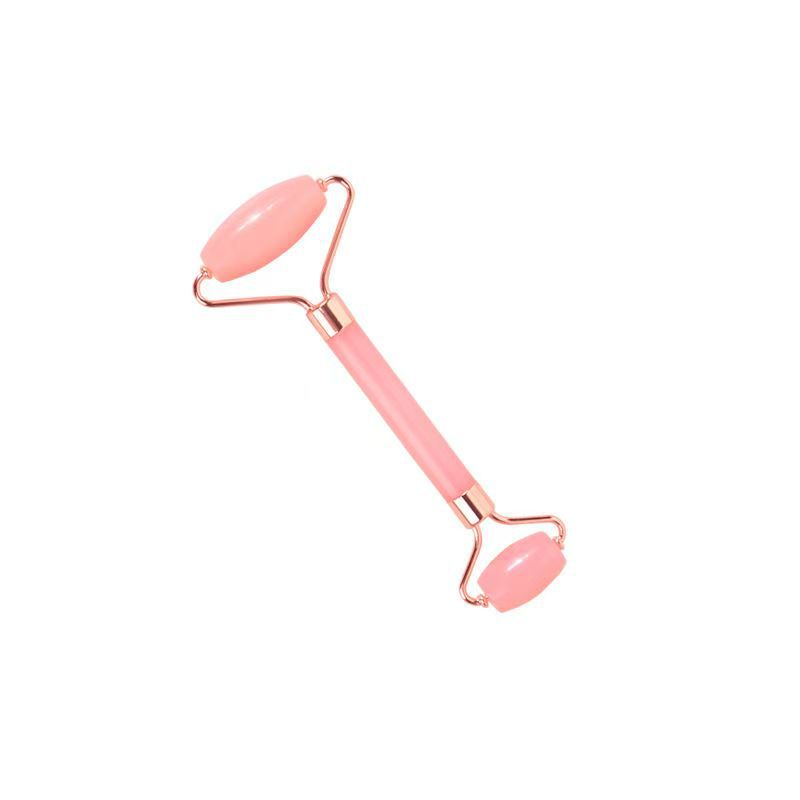 [Piel firme] rodillos de masaje de doble cabeza empujando la cara cara cara en forma de corazón de masaje de belleza tabla de masaje de músculos para irrigación de la piel