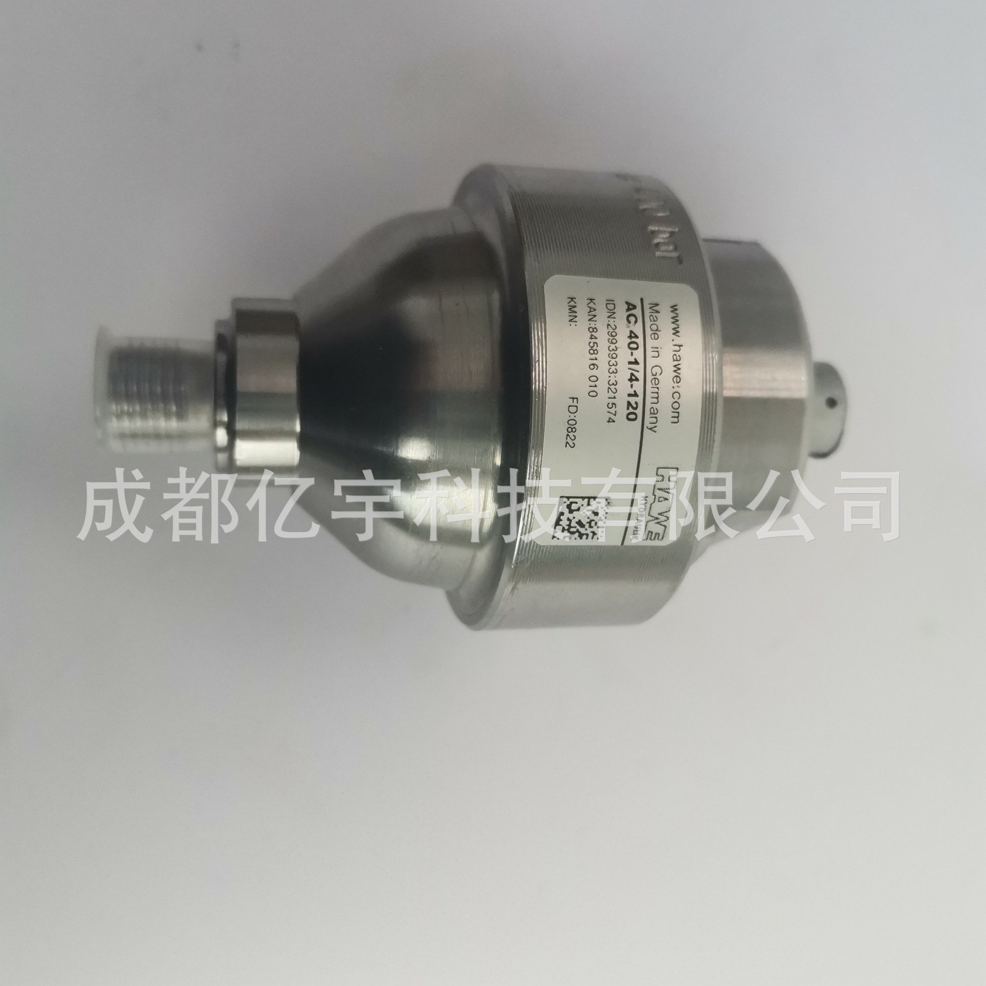 AC 1002/22AC40-1/4-250哈威HAWE微型液压蓄能器哈威
